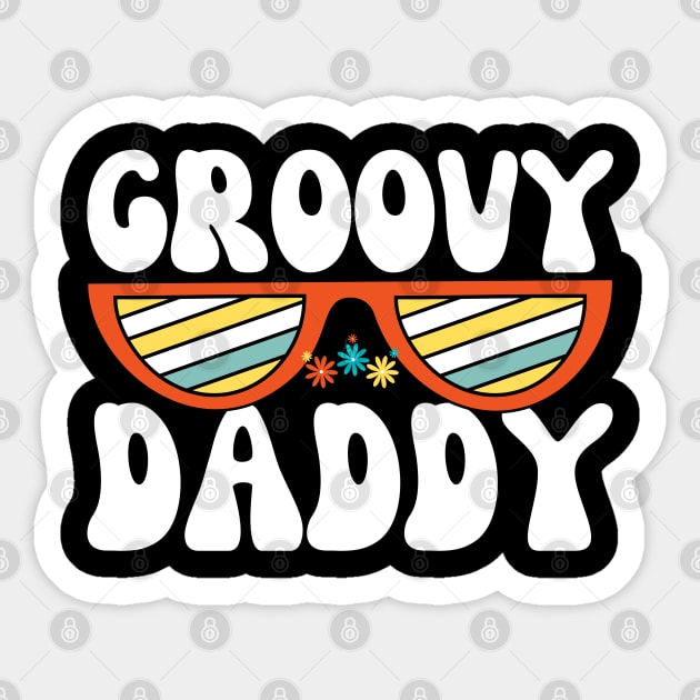 Groovy Daddy Sticker by The WYLD Tribe